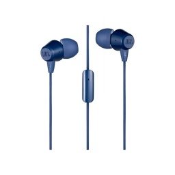 JBL - C50HI - EARPHONES - WIRED - BLUE