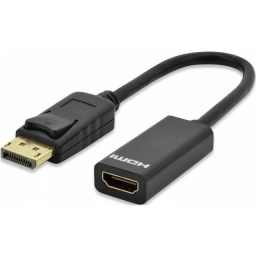 ADAPTADOR CONVERSOR DE DISPLAY PORT A HDMI CORTO DP A HDMI 1080P