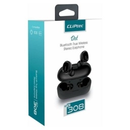 AURICULAR CLIPTEC 308 WIRELESS C/CAJA CARGA RED