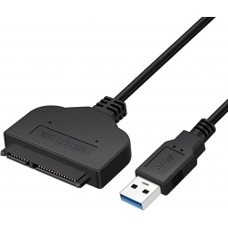 CABLE ADAPTADOR DISCO SATA 2.5 NOTEBOOK LAPTOP PC A USB 3.0