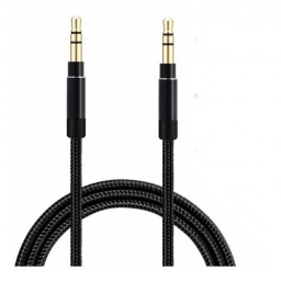 CABLE DE AUDIO ROCA 3.5MM A 3.5 MM (AUXILIAR) 2 METROS