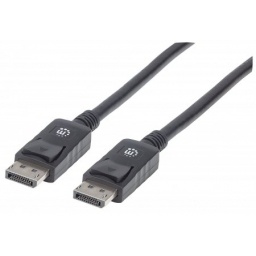 CABLE DISPLAYPORT MACHO/MACHO 1 MTS 4K    MANHATTAN