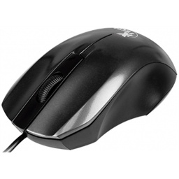 XTECH MOUSE  WIRED BLACK XTM-185