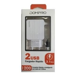 CARGADOR DOMPRO TIPO C 1,2M