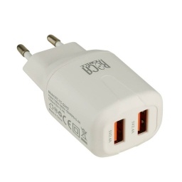 CARGADOR SMART TIC 2 PUERTO USB RC-TC-S24/2