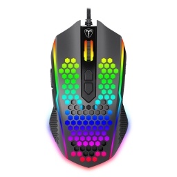 MOUSE GAMER T- DAGGER IMPERIAL T-TGM310 NEGRO PIXART 3212