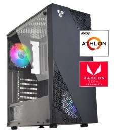 PC GAMER AMD ATHLON 3000G AM4 RADEON VEGA 3 8GB 240GB FANTECH NEGRO