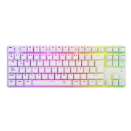 TECLADO MECANICO TKL T- DAGGER T-TGH315 BORA RGB BLANCO SWITCH R ESP