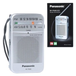 RADIO AM/FM BOLSILLO PANASONIC CON AUDIFONOS RF-P50D