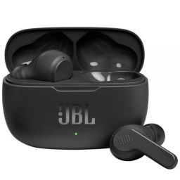 AURICULARES BLUETOOTH JBL WAVE BUDS NEGRO/BLANCO