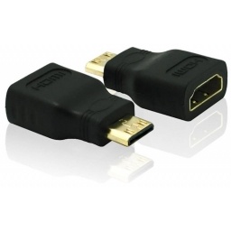 ADAPTADOR CUPLA MINI HDMI MACHO A HDMI HEMBRA