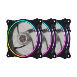 FAN SHOT GAMING 4 COLORES COOLING FAN 12X12