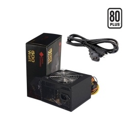 FUENTE SHOT GAMING ATX-600W-80W 600W REALES 80+