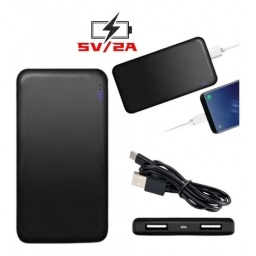 POWER BANK 10000MAH 2USB/TIPO-C INPUT