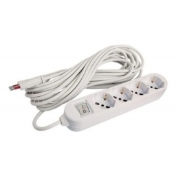 ZAPATILLA VIVION 4 X SCHUKO Y 3 EN LINEA CABLE 3 METROS 717243