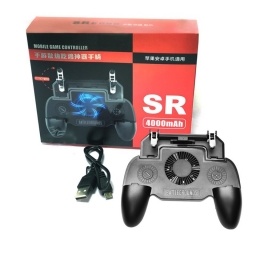 CONTROL GAMEPAD UNIVERSAL CELULAR CON POWER BANK Y NK VENTILADOR Y BOTONES  L Y R