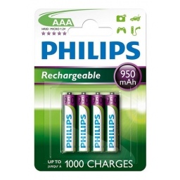 PIL39 PILAS PHILIPS AAA 950MAH X4 R03B4A95/97