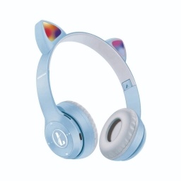 AURICULAR LEDSTAR KIDS CAT BLUET