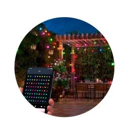 GUA DE LUCES LED RGB CON CONTROL REMOTO Y APP G50-620