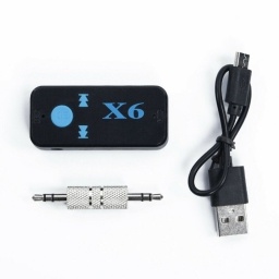 ADAPTADOR BLUETOOTH X6 CON COMANDOS BX19666