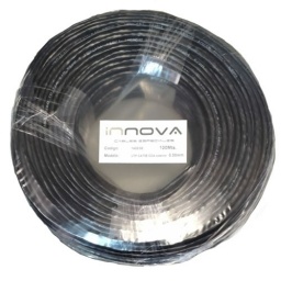 CABLE UTP CAT 5E EXTERIOR / NEGRO / CCA / 100 MTS    1408/5E INNOVA