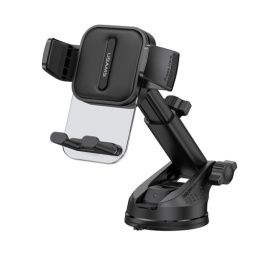 SOPORTE TELFONO Y TABLET RETRCTIL 360 NEGRO USAMS ZJ072