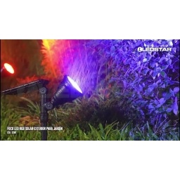 FOCO LED RGB SOLAR EXTERIOR 2207