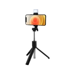 SELFIE STICK INALAMBRICO CON LUZ LED Y TRIPODE R1S