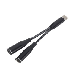 ADAPTADOR ROCA USB C A TIPO C + 3,5MM