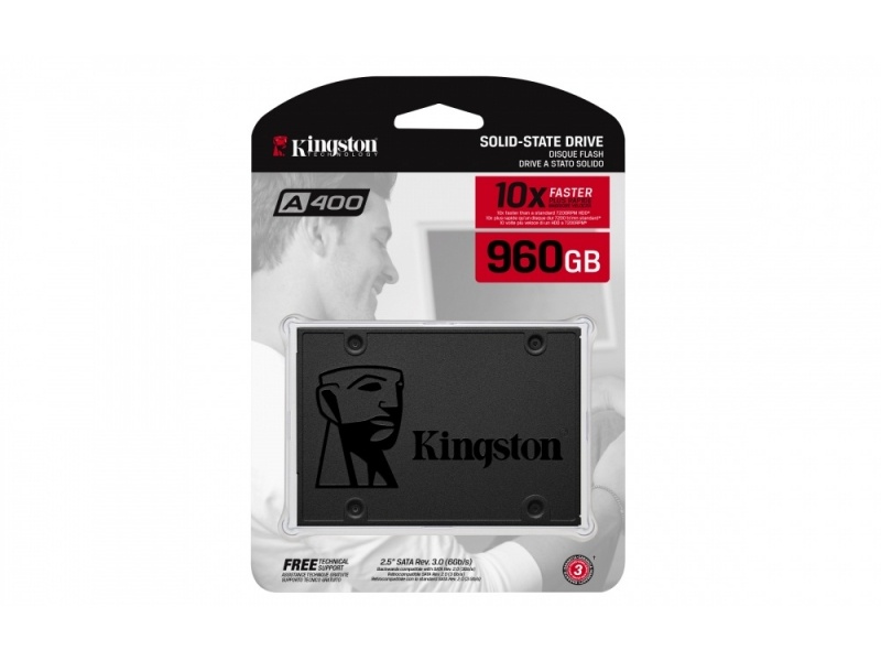 KINGSTON SSD 960GB A400 SATA3 2.5 SSD (7MM)