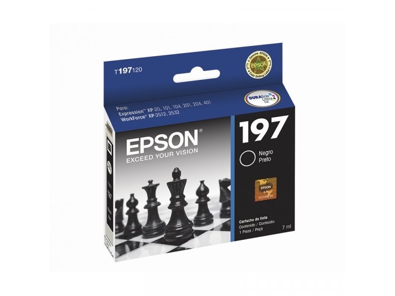 CARTUCHO EPSON T197120 BK