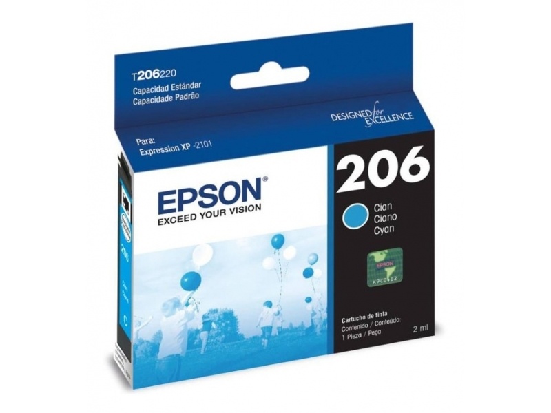 CARTUCHO EPSON T2062XL CY