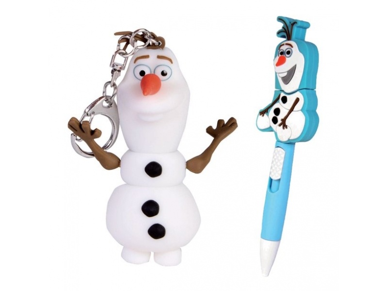 PEN DRIVE LLAVERO Y LAPICERA FROZEN 8 GB