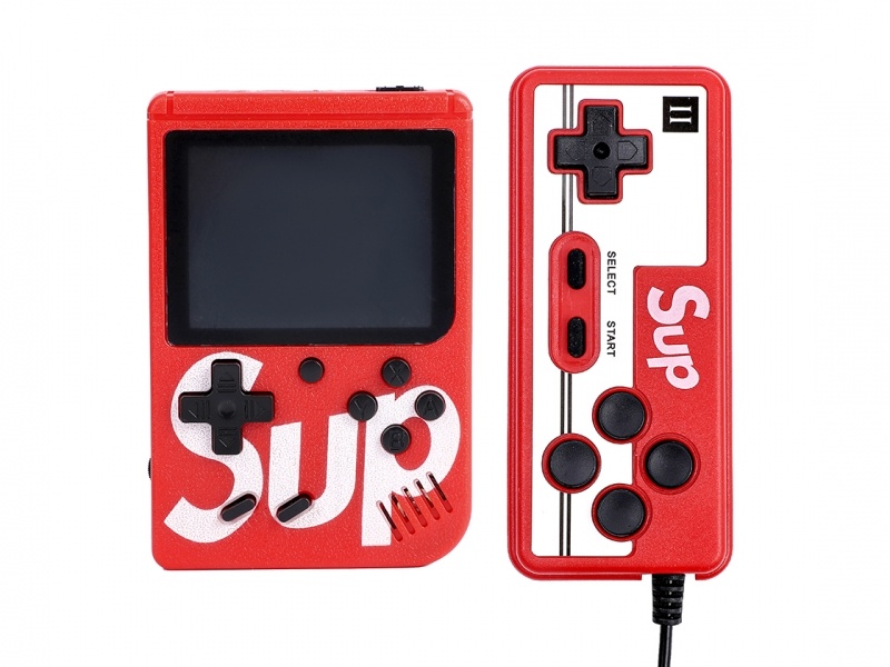 MINI CONSOLA RETRO SUP 400 JUEGOS C/JOYSTICK