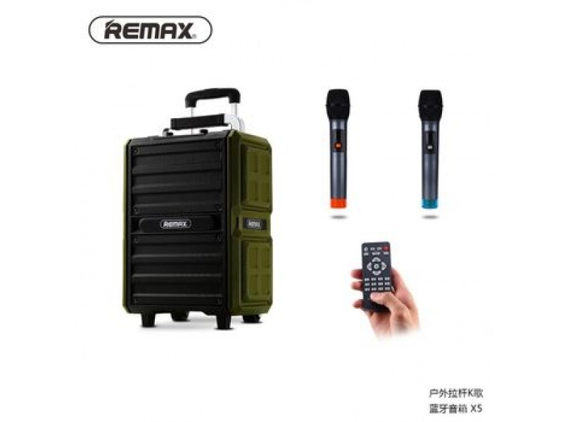 RB-X5 PARLANTE BLUETOOTH + MICROF. 50W NEGRO SONG K REMAX