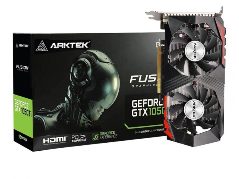 TARJETA VIDEO ARKTEK NVIDIA GTX1050TI 4GB 128BIT