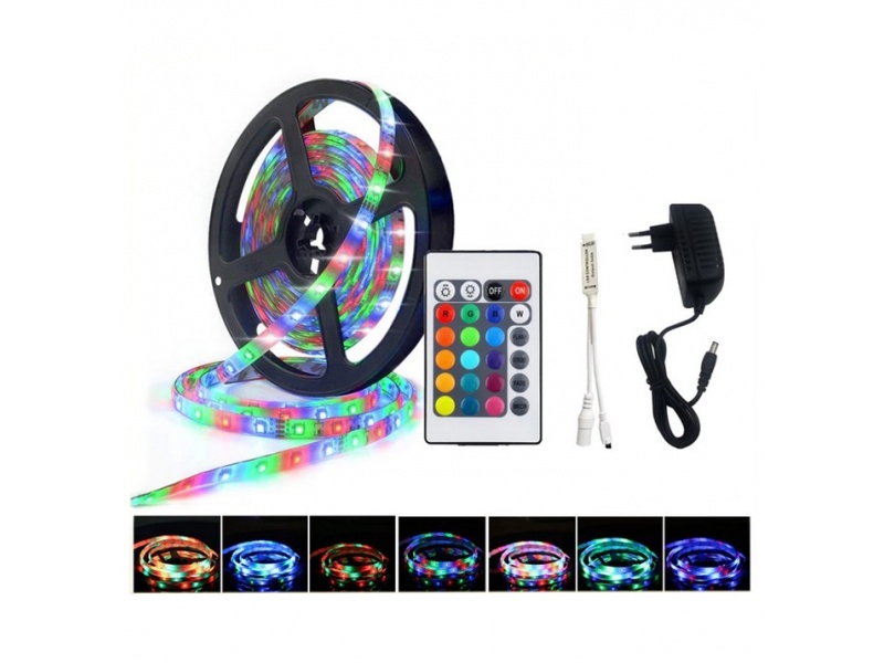 ROLLO LUCES LED RGB 2835 10MTS CCONTROL