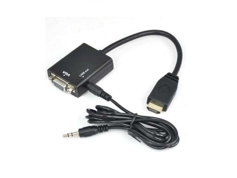 ADAPTADOR HDMI  VGA CON AUDIO VENTION