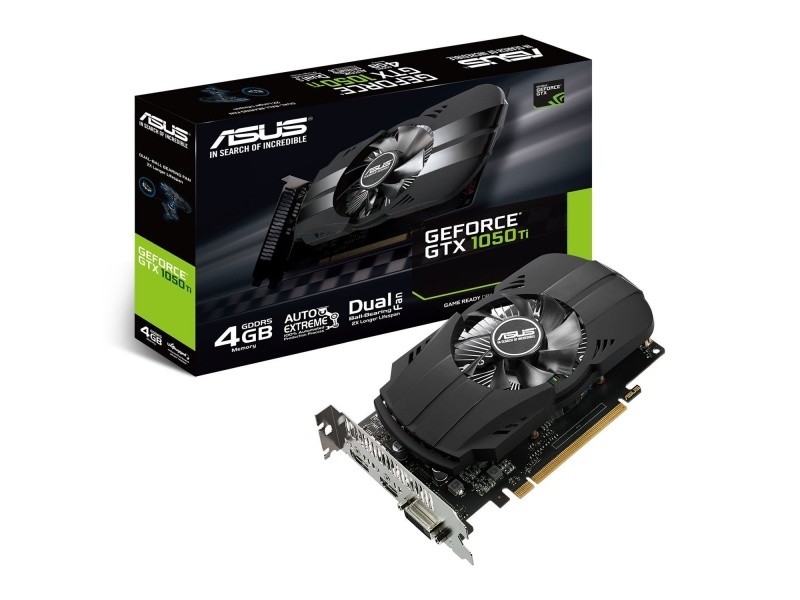 ASUS GEFORCE GTX 1050 TI 4GB - GD5 DLBL TJV