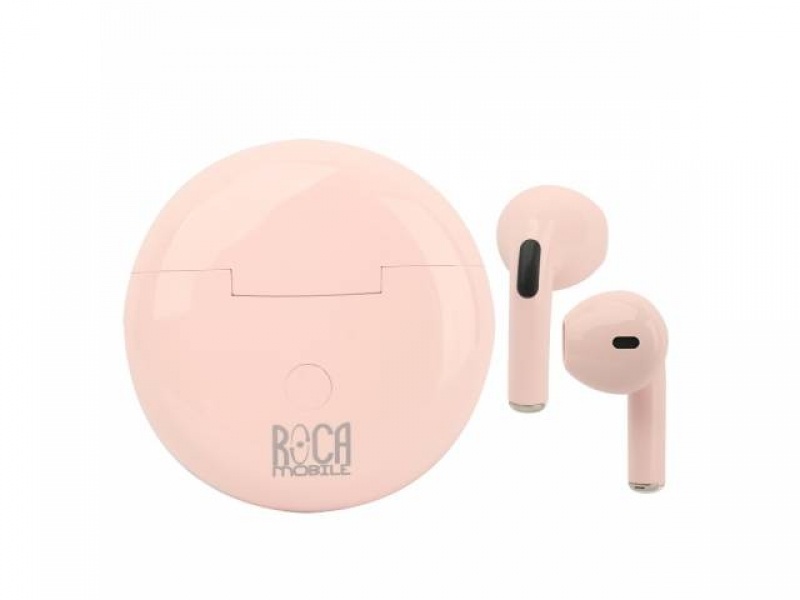 AURICULAR BLUETOOT TWS ROCA R6P ROSADO