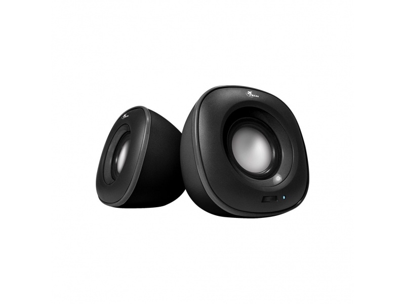 XTEXH MM SPEAKERS 2.0 SPEKTER 3.5MM - USB POWER 6W XTS- 115BK