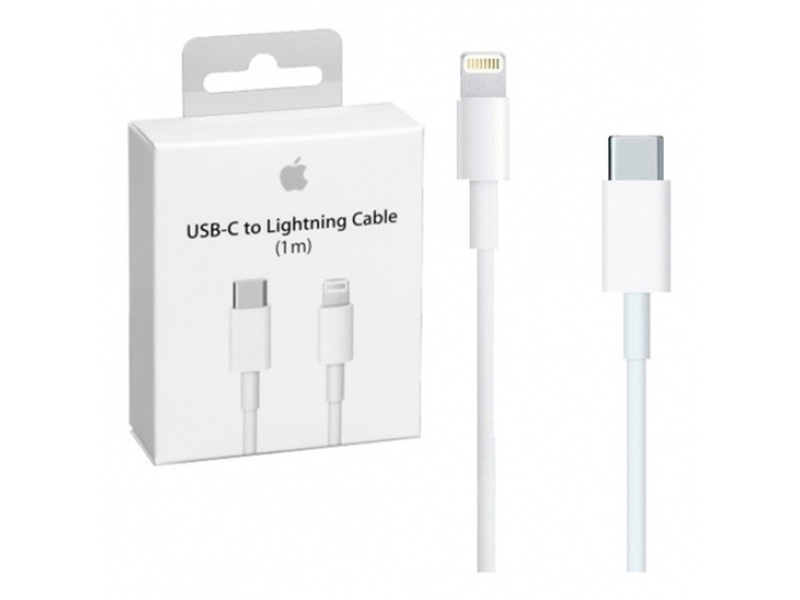 CABLE IPHONE ORIGINAL LIGTHNING USB-C 1M