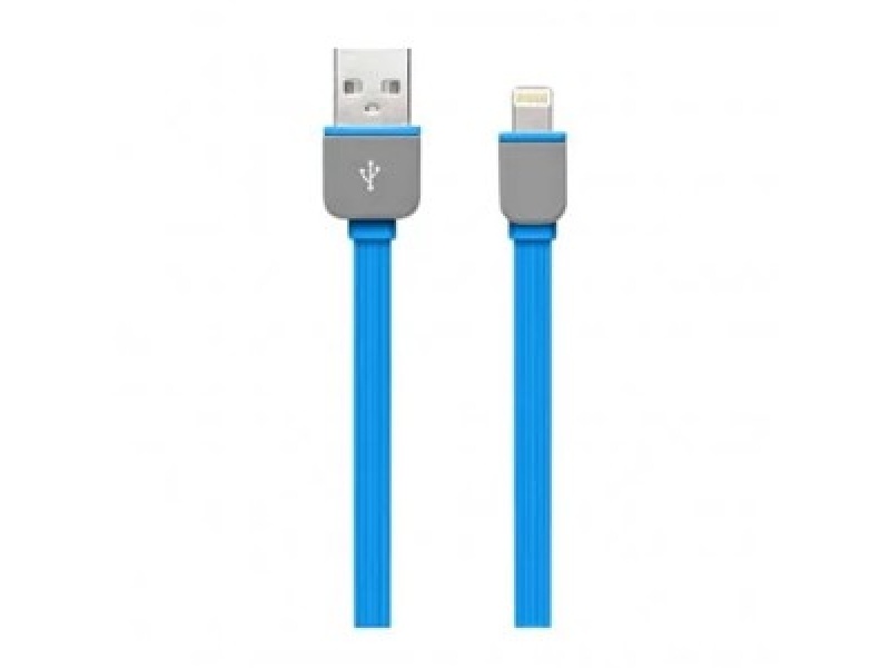 CABLE USB IPHONE 1M FLAT SMART WI299 DIS12 MULTILASER