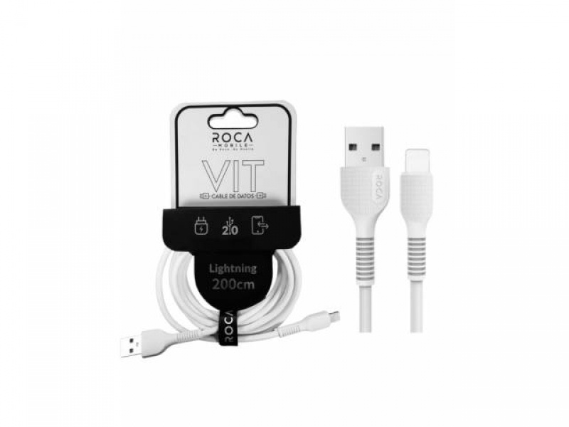 ADAPTADOR ROCA USB/LIGHTNING 2MTS