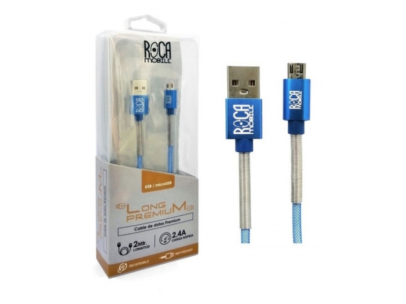 CABLE ADAPADOR ROCA USB-MICRO 2 METROS