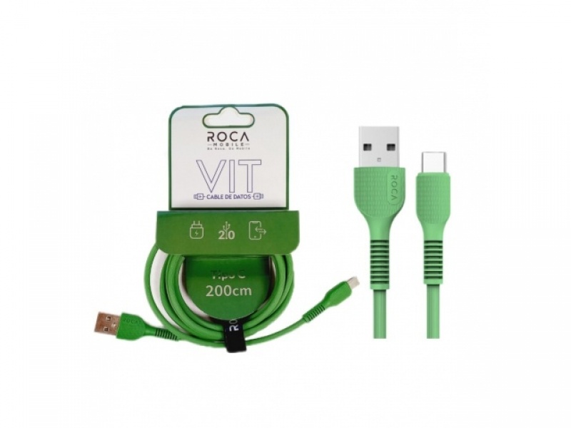 CABLE ADAPTADOR ROCA USB-TIPO C 2MTS