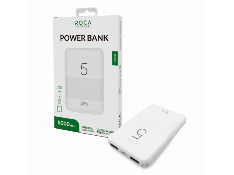 POWER BANK ROCA PB53 5000MAH