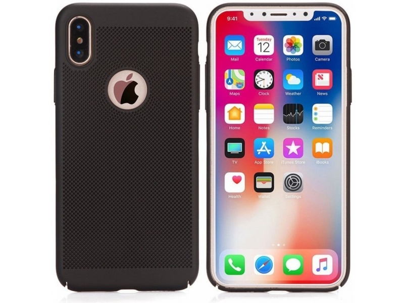 PROTECTOR FUNDA ULTRA DELGADA TIPO MESH PARA IPHONE X XS 10