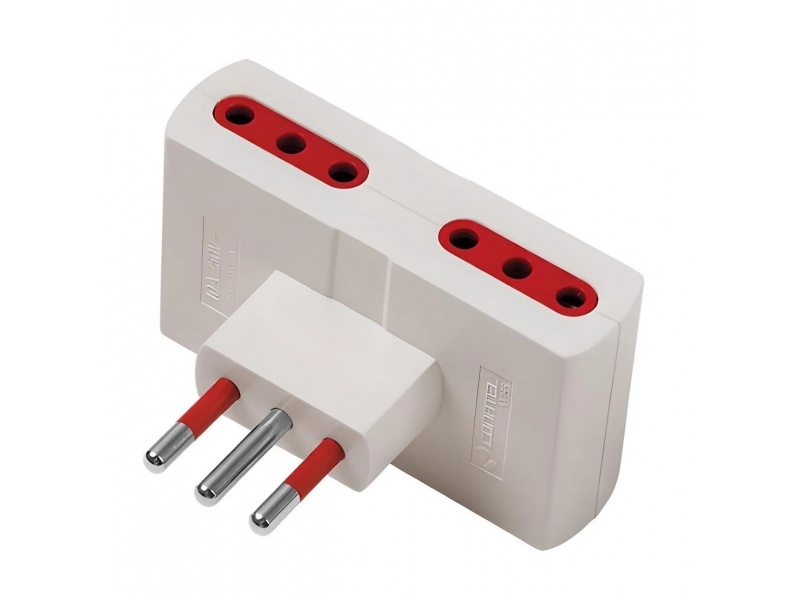 ADAPTADOR PLANO 3 EN LINEA A 4 TC TES 3 EN LINEA 711001