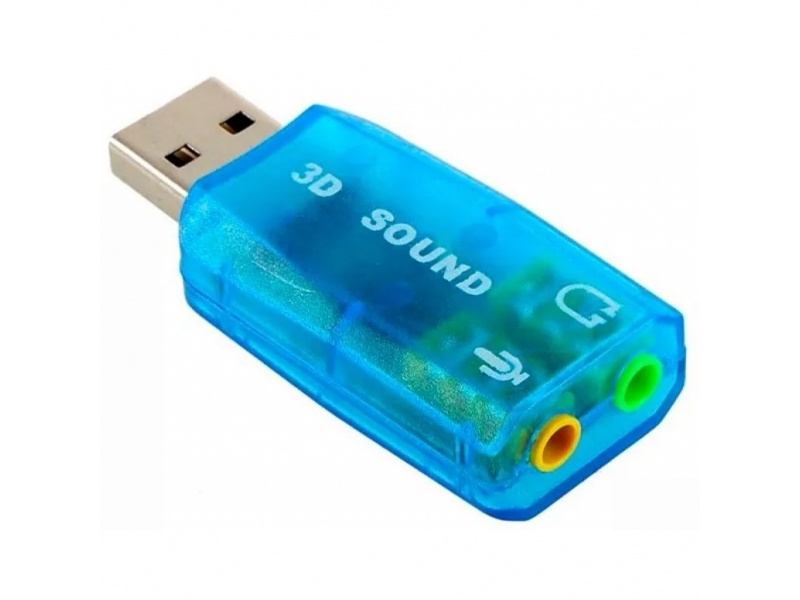 TARJETA DE SONIDO EXTERNA 2.0 USB VIRTUAL DJ USB JACK